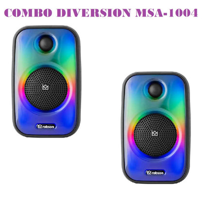 Combo Diversión Robson MSA-1004 4” recargable