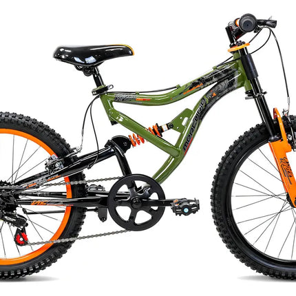 Bicicleta Mercurio Kaizer Ds 7 Velocidades Rodada 20 Verde Tamaño Del Cuadro S