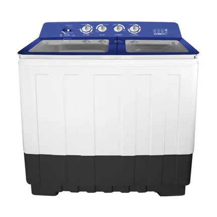 Lavadora Dace LS28131PCBA Doble tina 28KG Tapa de cristal Azul