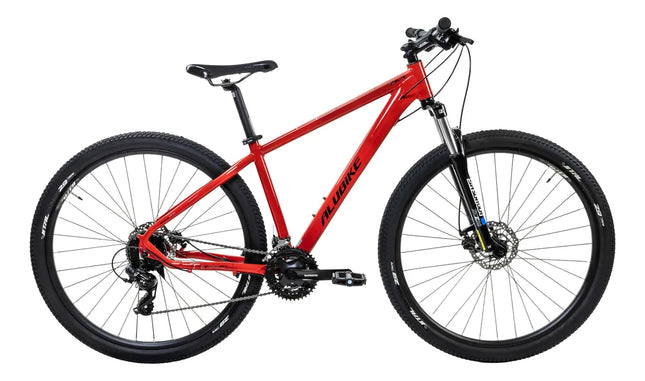 Bicicleta Mountain Bike Alubike Mtb SLITE SLT 2025 Rojo 17 "