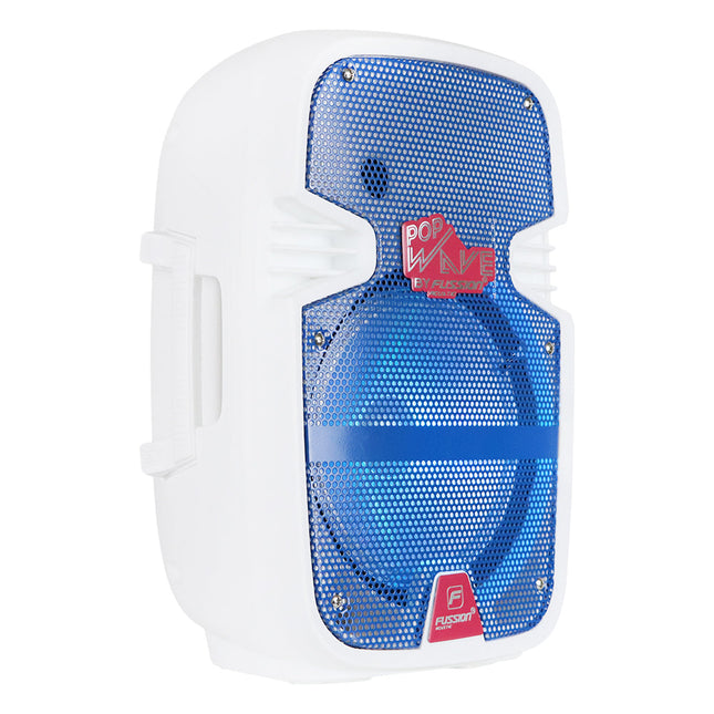 Bafle Fussion PBS-9936 WH con Reproductor Digital 8'' 20w