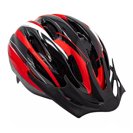 Casco de Bicicleta Unisex T-54/58 + Bomba Windsor Rojo