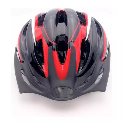 Casco de Bicicleta Unisex T-54/58 + Bomba Windsor Rojo