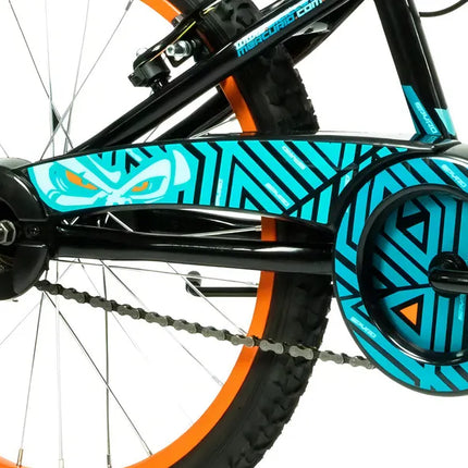 Bicicleta Infantil Mercurio Spyro Rodada 20 Negra 2024 Tamaño Del Cuadro Chico