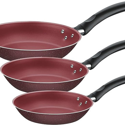 Juego de Sartenes Tramontina 32300487 Turim Rojo