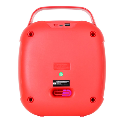 Bafle Fussion  8" Portatil Color Rojo Wiyu BY80007RD