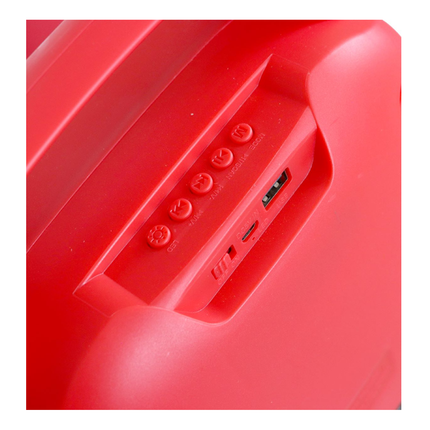 Bafle Fussion  8" Portatil Color Rojo Wiyu BY80007RD