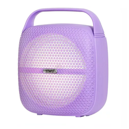 Bafle Wiyu Amplificado 8" Portatil Color Morado BY80007PR