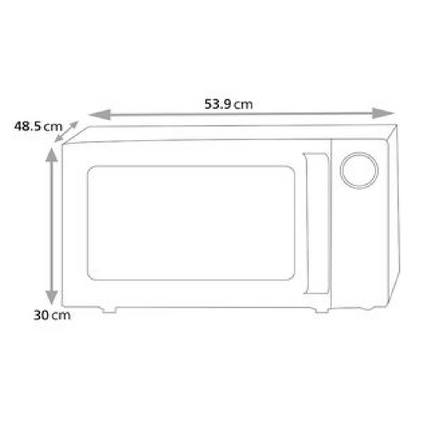 Microondas GE MGE14SEJG 1.4 Cuft Espejo Appliances