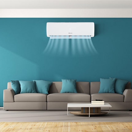 Aire Minisplit Clima HISENSE AT122CK 12000btus FRIO 220V INVERTER