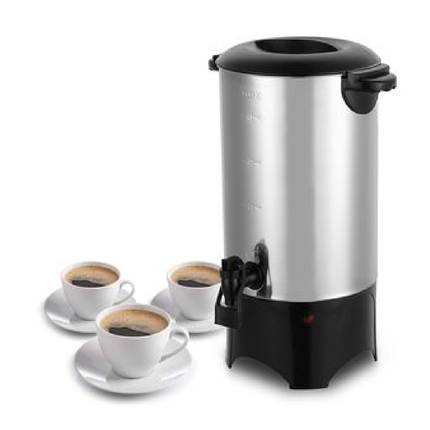 Cafetera RCA RC-6L 6 Litros de Acero Inoxidable de 40 Tazas