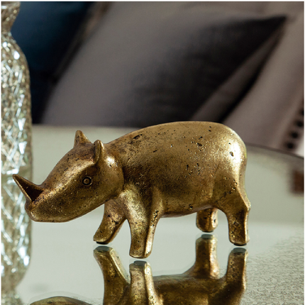 Figura Decorativa Love & Lemons Rinoceronte