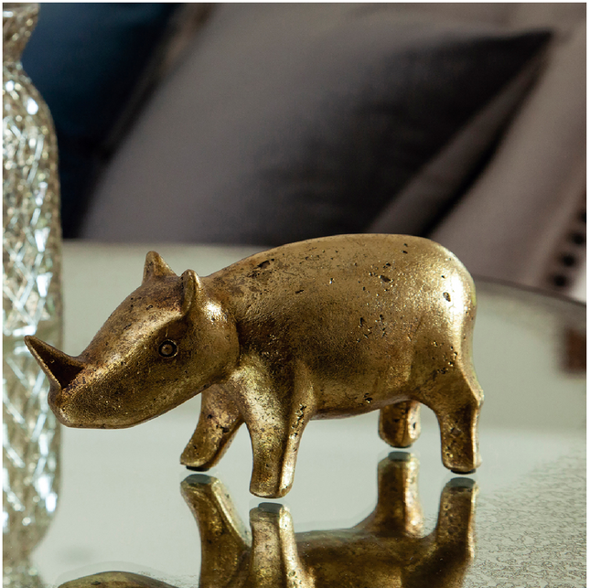 Figura Decorativa Love & Lemons Rinoceronte