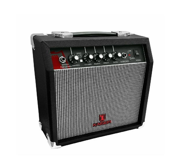 Amplificador Mitzu KAG-2001 para guitarra 6.5 con BOOTS 25W RMS