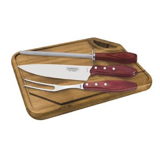 Juego para asado 4pz Tramontina 21198463 Polywood