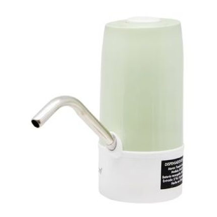 Dispensador De Agua Fussion DA-001 Blanco con Verde