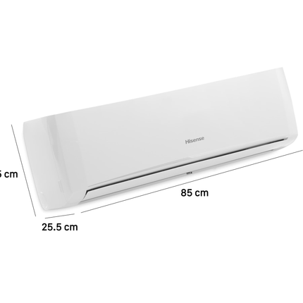 AIRE ACOND 12000 BTUS INVERTER S/FRIO 220V 17 SEER MARCA HISENSE.