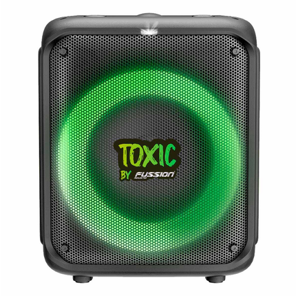 Bafle Amplificado Fussion 8 Pulgadas Negro PBS-8TOXIC