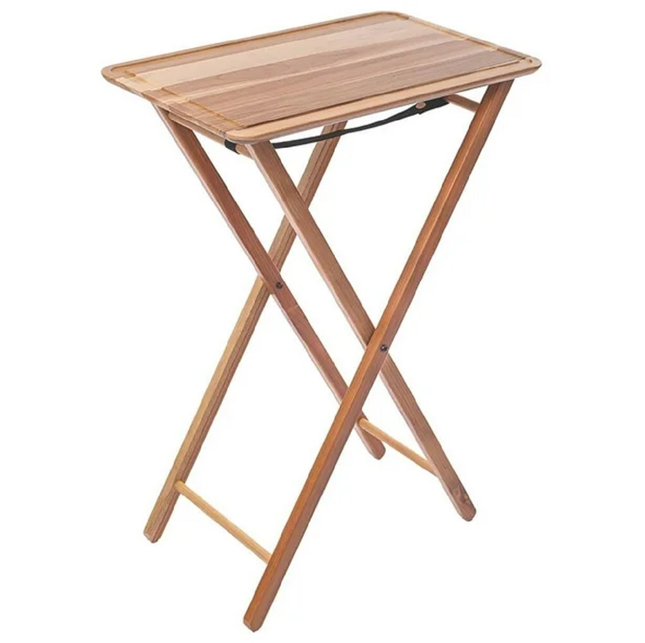 Mesa Tramontina 13313050 Apoyo de Asado madera de Teca