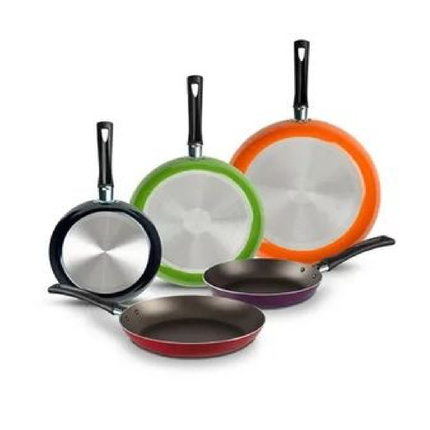 Combo Plancha Koblenz PKK-350R + Juego de Sartenes Ecko 5pack 35808