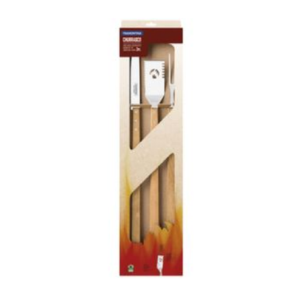 Juego para Asado Tramontina 26499/035 Acero Inox 3 Pzas