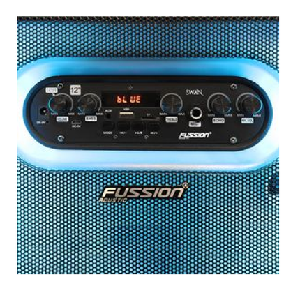 Bafle Amplificado Fussion PBS-12SWAN 12" 30,000 W P.M.P.O