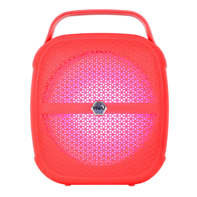 Bafle Fussion  8" Portatil Color Rojo Wiyu BY80007RD