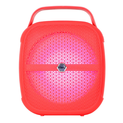 Bafle Fussion  8" Portatil Color Rojo Wiyu BY80007RD