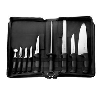 Estuche de Cuchillos Chef Estudiantes Tramontina 32200386 10pz Negro