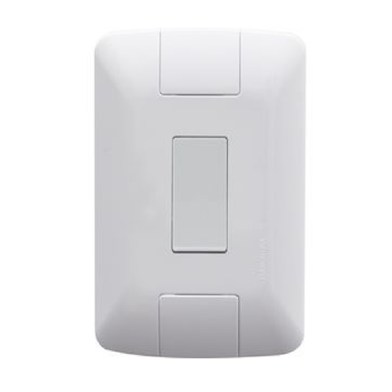 INTERRUPTOR UNIPOLAR ARIA TRAMONTINA 10 A 250 V 57241/003 BLANCO