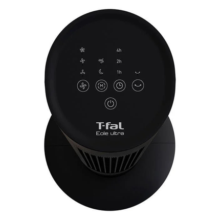 Ventilador de Torre T-Fal VF6870X0 Eole Ultra 1.14 MTS / 3 Vel Negro
