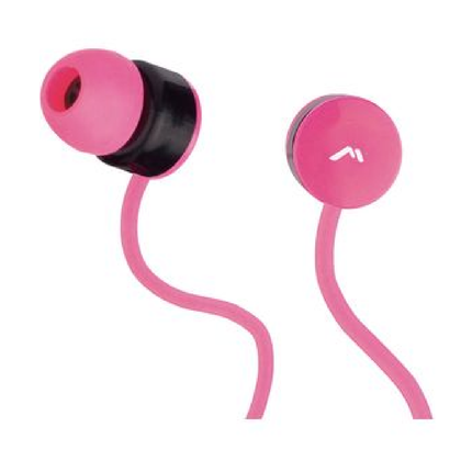 Audífonos Manos Libres Mitzu MH-2023PK rosas con estuche negro