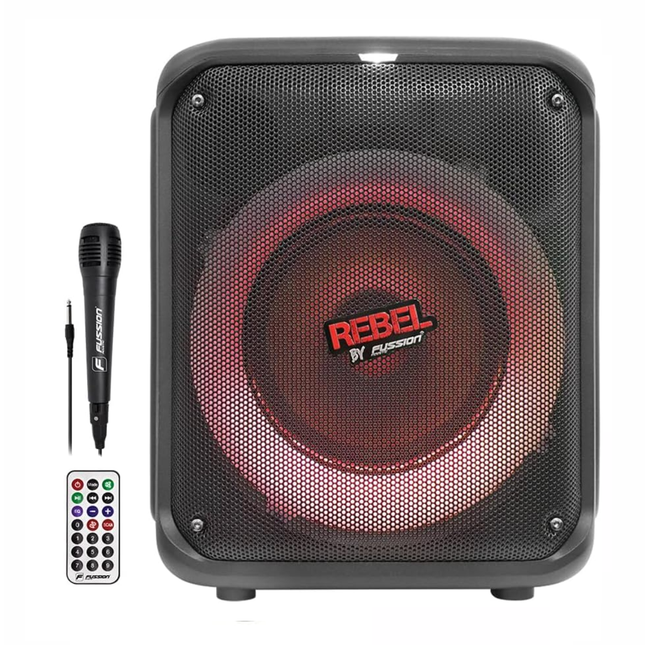 Bafle 8" Fussion 30 000W P.M.P.O "La bestia del sonido" PBS-8REBEL