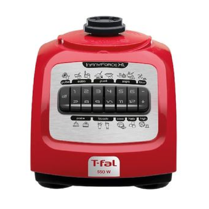 Paquetaxoo Calentador Mirage Flux 1 servicio de agua Gas LP + Bateria Tramontina Turim 5pz Rojo 20298761 + Licuadora T-Fal LN8225MX Infinyforce XL Vaso de Vidrio