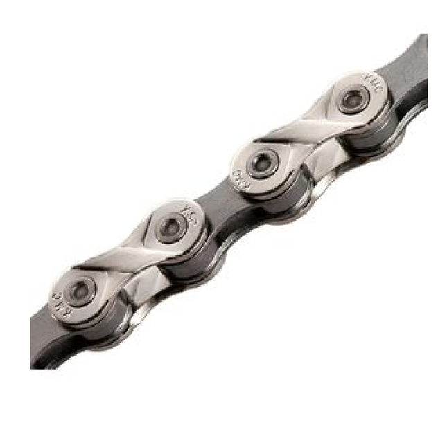 Cadena Para Bicicleta Kmc X11 Npbk Platanegro 118l