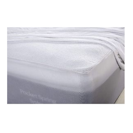Cubre colchón Lester 25cm 100 Algodón Individual Impermeable