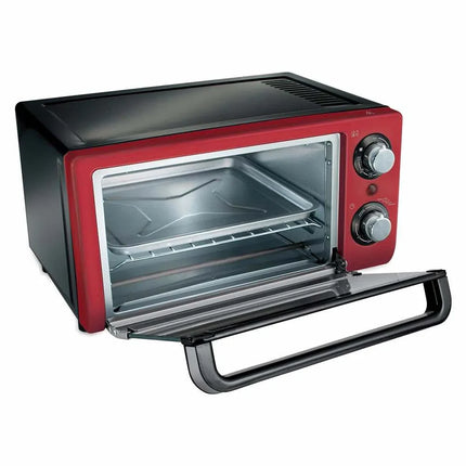 Horno tostador Oster TSSTTV10LTR 10 litros rojo