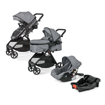 Carriola Travel System King Gris