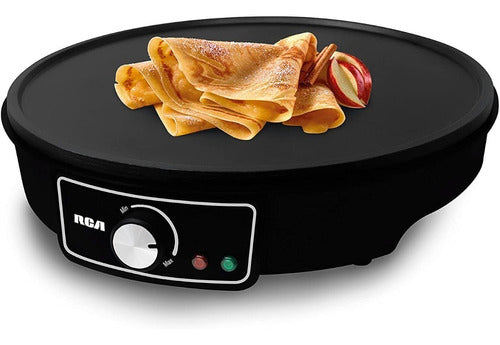 Crepera Eléctrica RCA RC-602 Antiadherente 33cm 1,080 W