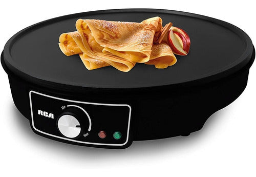 Crepera Eléctrica RCA RC-602 Antiadherente 33cm 1,080 W
