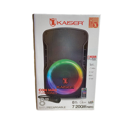Bocina Mitzu MSA-7908MX 8'' 7200w Bluetooth