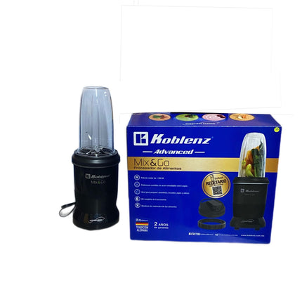 Combo Nutri Procesador Koblenz ENS DE BKM 800 1000w Mix & Go + Bateria Tramontina 28599622 10 PZ Paris