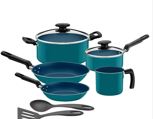Bateria Tramontina 27899364 9 piezas Verde