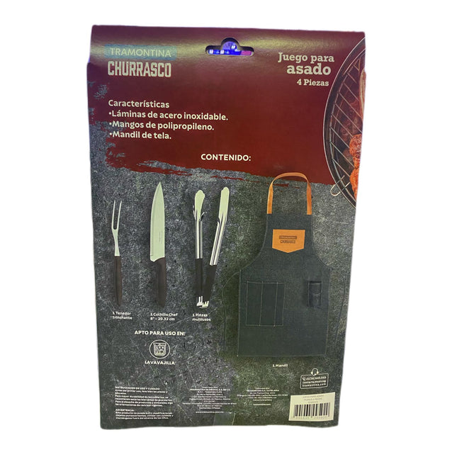 Juego para Asado Tramontina 32300312 Plenus 4 piezas