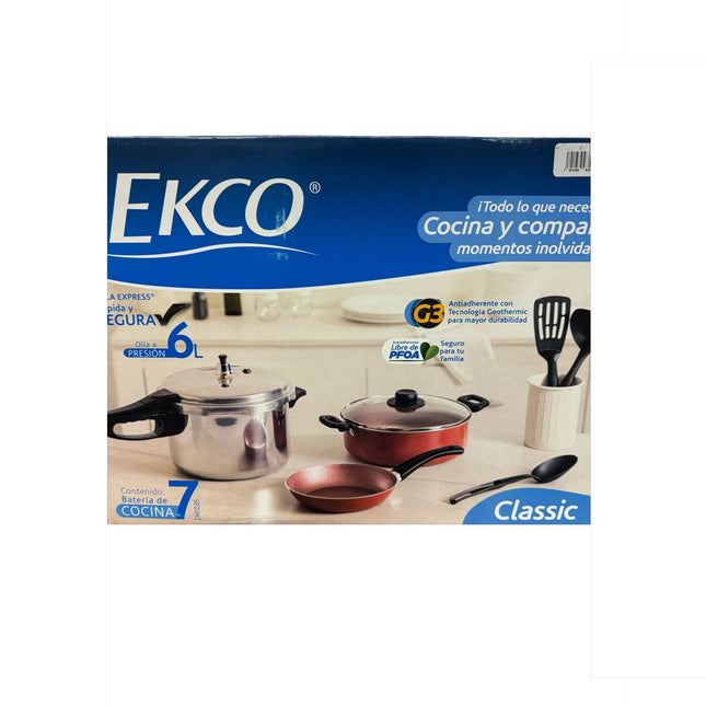 Kit Classic Express Exclusivo de aluminio y Olla Express de 6 litros