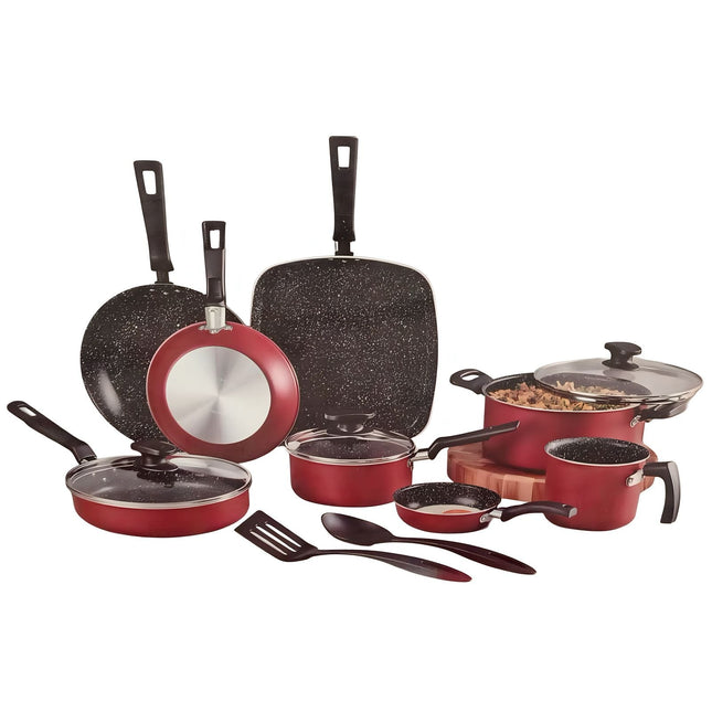 Bateria de Cocina Tramontina 27899483 Rojo 13 pz