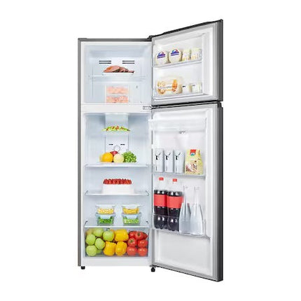 Refrigerador 9 Pies Cúbicos Hisense RT90N6WKX2  Top Mount Gris