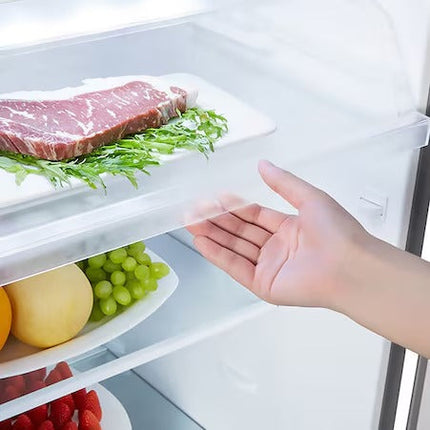 Refrigerador 9 Pies Cúbicos Hisense RT90N6WKX2  Top Mount Gris