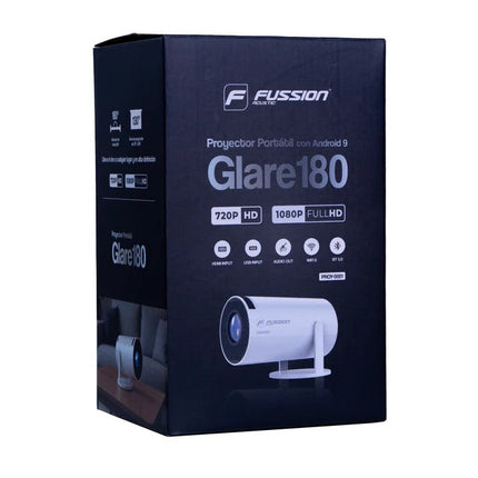 Proyector Portátil Fussion PROY-0001 Glare180