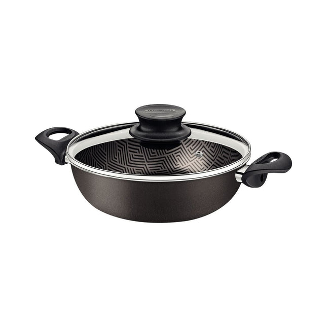 Arrocera Tramontina 28517624 Paris en Aluminio Tapa de Vidrio 24 cm 2,8 L